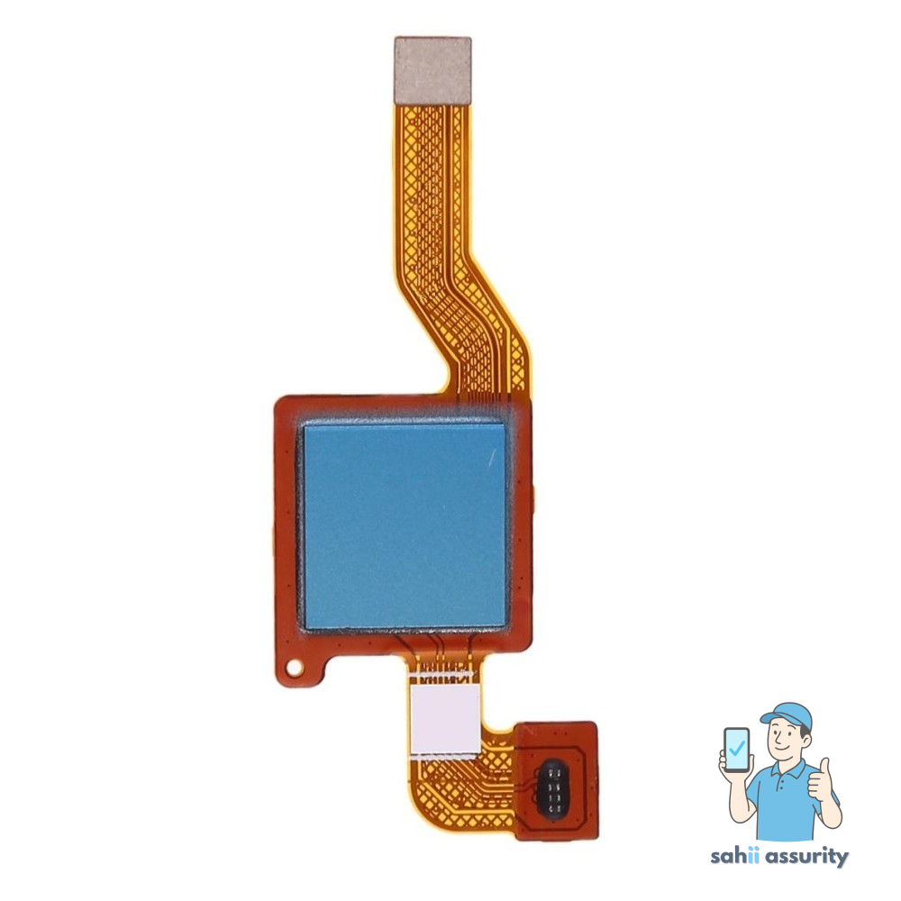 Fingerprint Sensor with Flex Cable for Xiaomi Redmi Note 5 Blue thumbnail